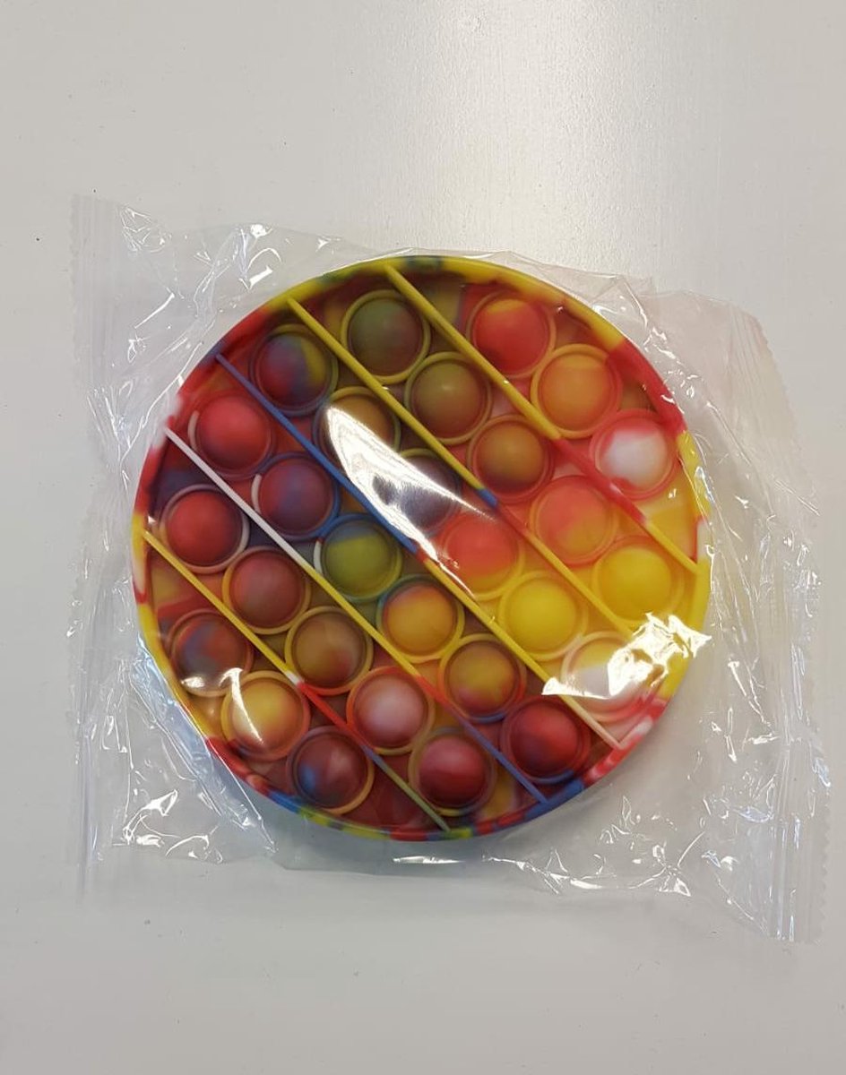 Pop It Fidget Toys - Pop It Fidget - Educational Bubble Toy - Pop Bubble Zintuiglijk Speelgoed - Push Bubble Fidget Toy - Knijp Zintuiglijke Speelgoed Stress Reliever - Pop It Fidget Toy Voor Volwassenen En Kinderen- Rond