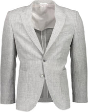 Hugo Boss  Colberts Beige Beige Getailleerd - Maat 46 - Heren - Never out of stock Collectie - Viscose;Polyamide