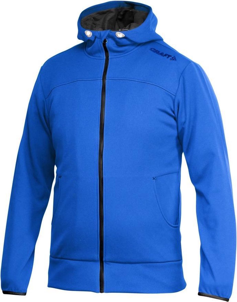 Craft Leisure Fleece Zip Hoodie Heren - Blauw - maat XL