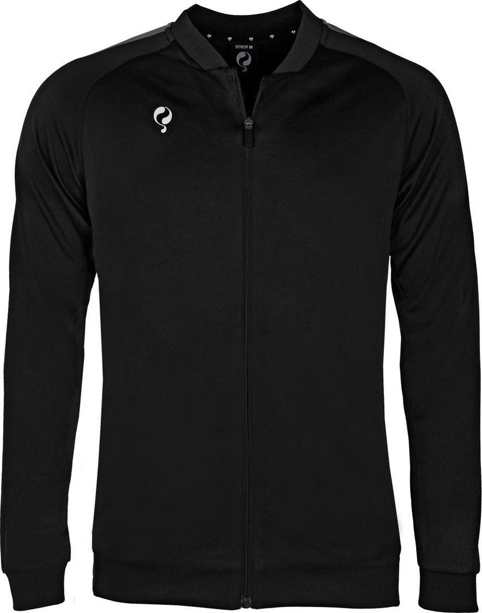 Heren Trainingsjack Doan Zwart / Grijs / Wit