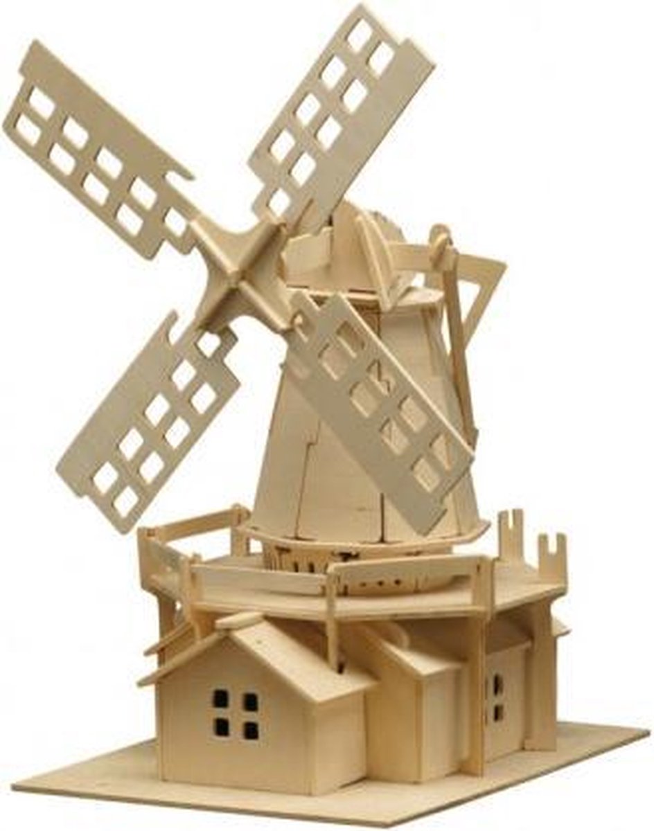 Pebaro Houten bouwpakket windmolen