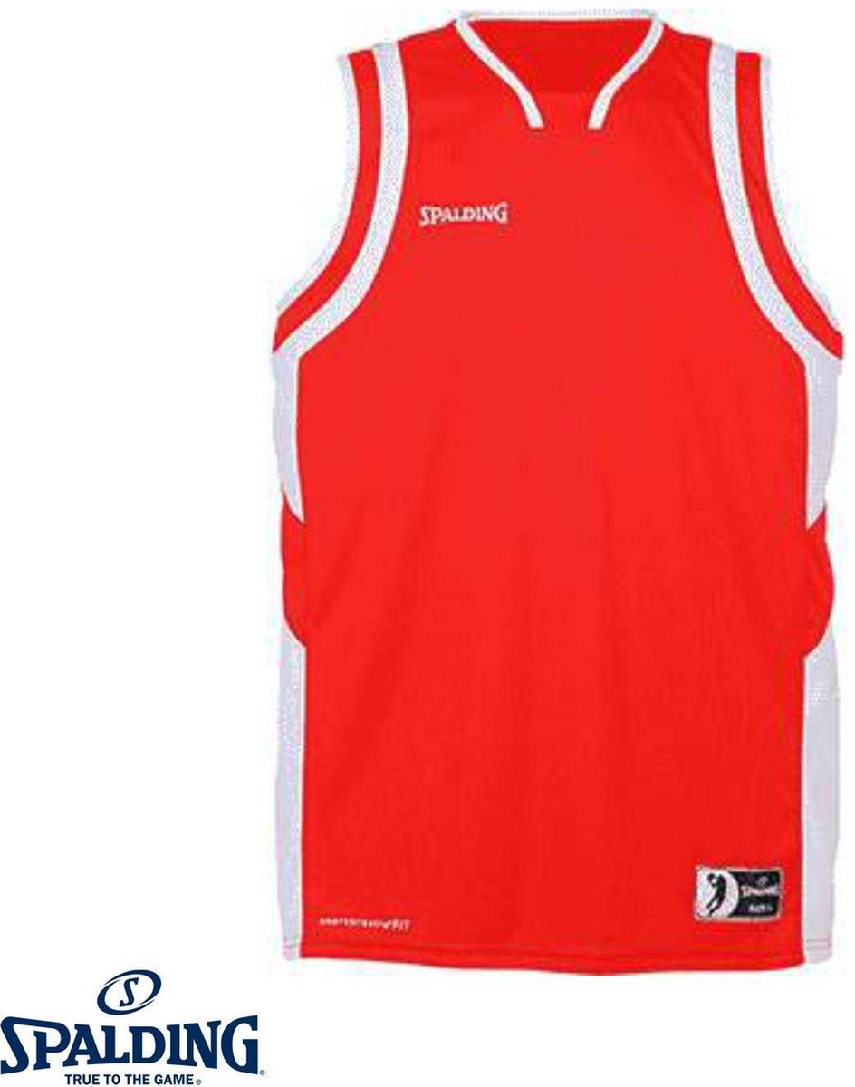 Spalding All Star basketbal Tanktop - rood/wit- maat 3XL