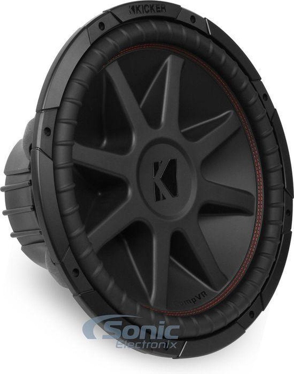 KICKER CVR154 CompVR 1000W 15 Inch CompVR Series Dual 4-Ohm Car Subwoofer