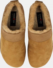 Haflinger Snowbird - gevoerde pantoffel - Leer - Maat 41 - Gevoerd