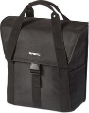 Basil GO Dubbele fietstas - Zwart - 18 Liter