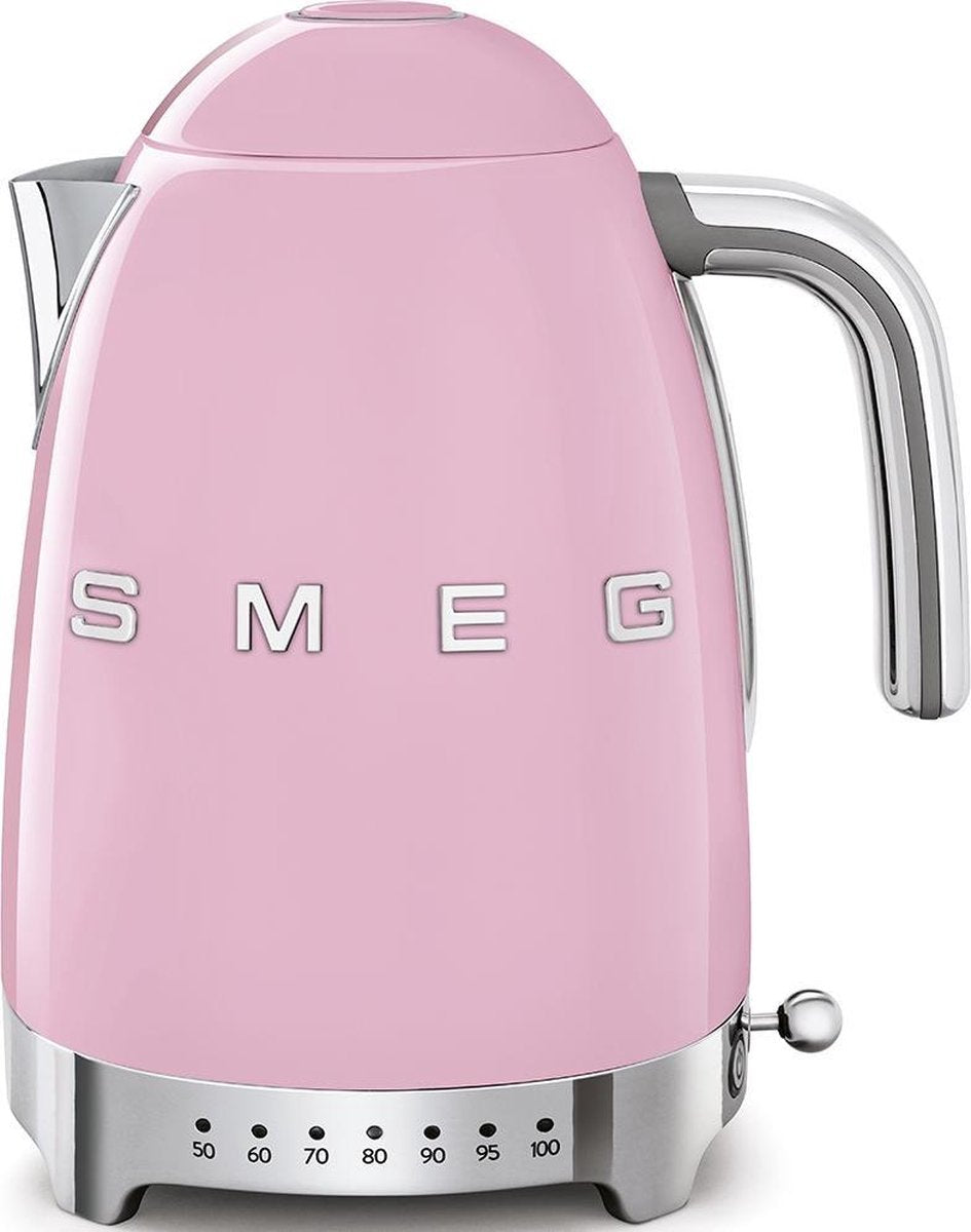 Smeg - 50's Retro Style - variabele waterkoker - Roze
