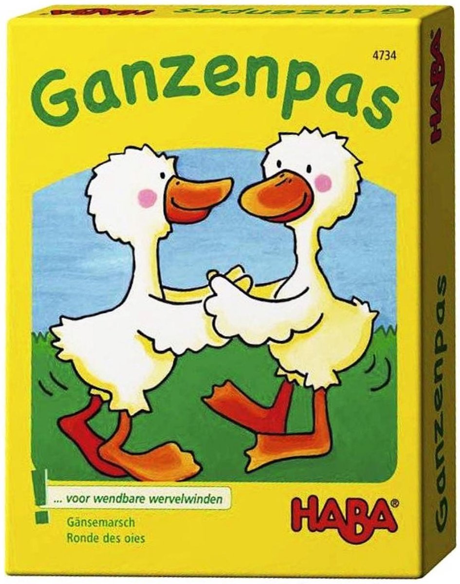 Haba Kaartspel Spelletjes vanaf 3 jaar Ganzenpas