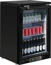 Polar 1-deurs gekoelde bardisplay zwart 104 flessen