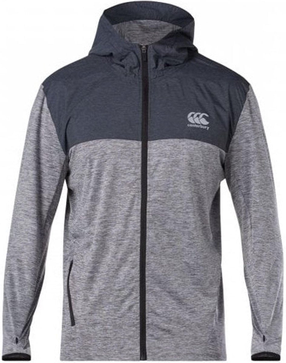 Canterbury Sportjas - Maat XS  - Mannen - Grijs/Donkergrijs