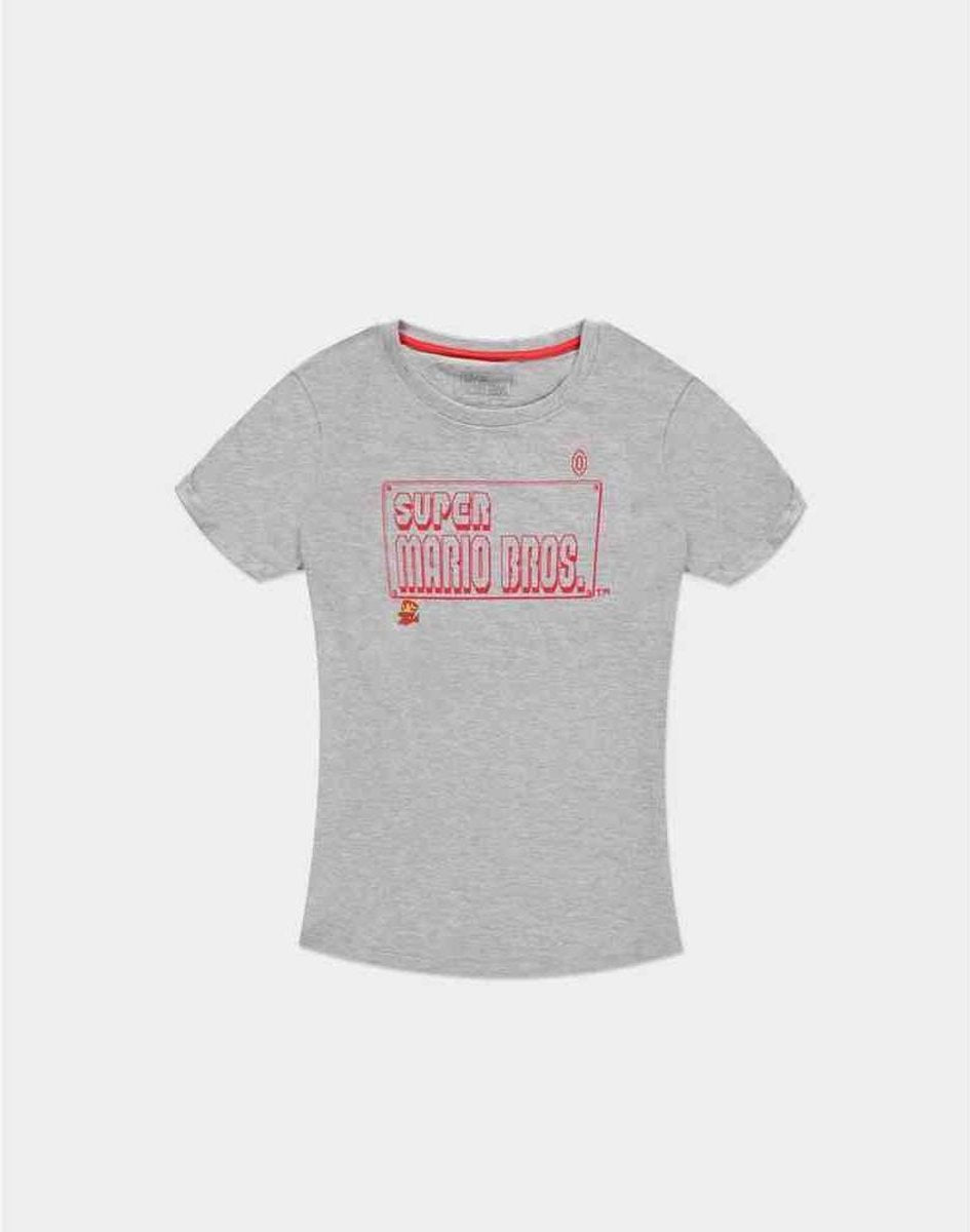 Nintendo 8Bit Super Mario Bros Womens Tshirt 2XL