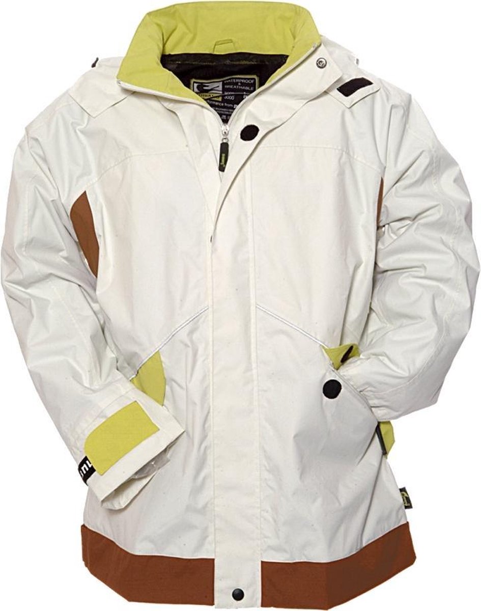 Anuy Regenjack Breezer Unisex Wit Maat M