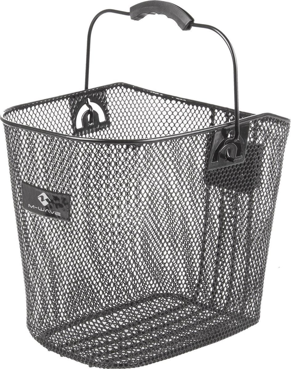 M-wave Fietsmand Voor Staal 18 Liter Zwart