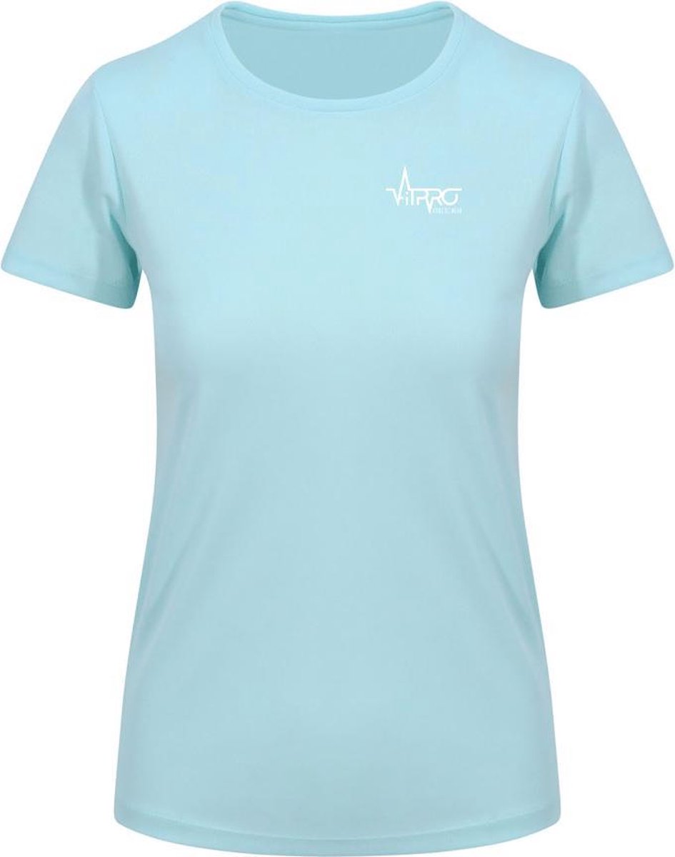 FitProWear Sportshirt Pepermunt Maat L - Sportkleding - Trainingskleding - Dri Fit - Dames
