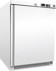 Gastro-Inox Wit Stalen Vriezer 200 Liter
