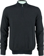 Bluefields trui katoen - blauw multi - Maat XL