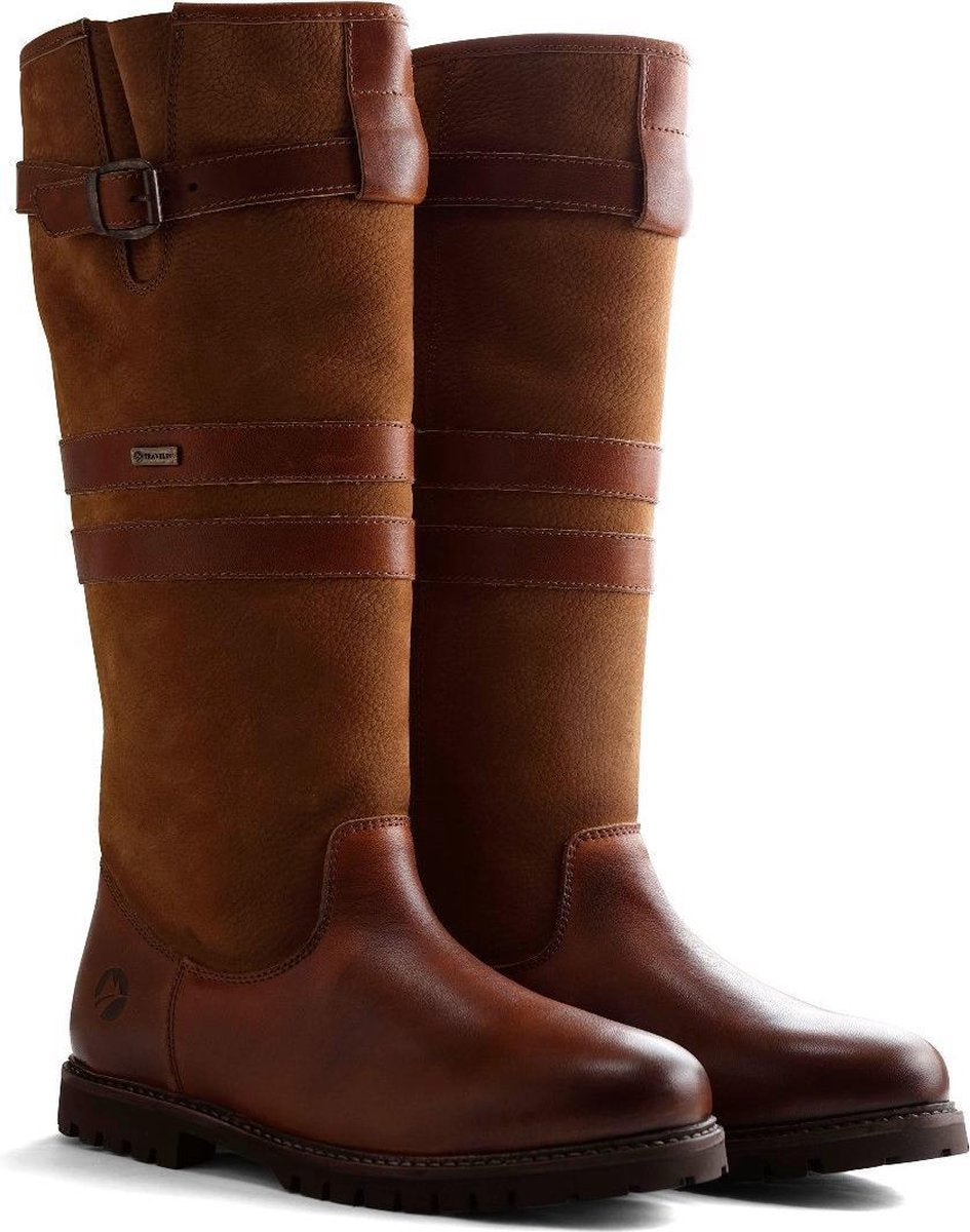 Travelin Dale Outdoorlaarzen Vrouwen - Cognac - Maat 40