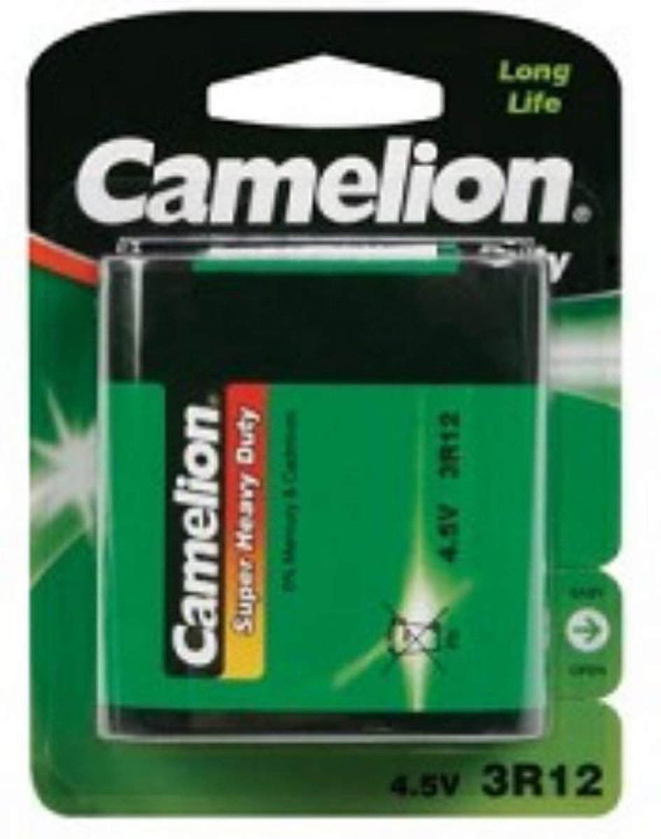 Camelion batterij plat 4