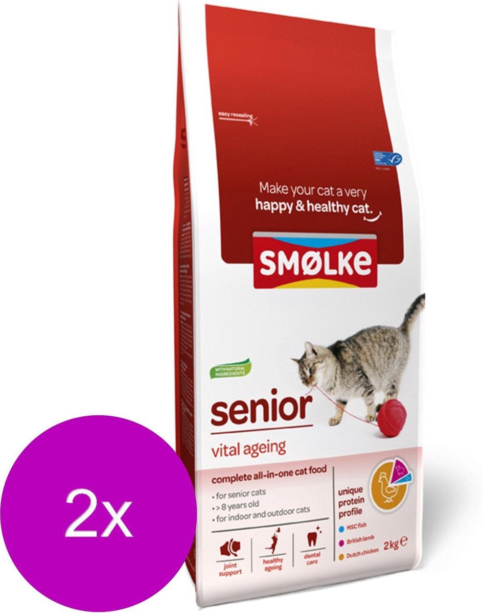 Smolke senior - 2 ST à 2 KG