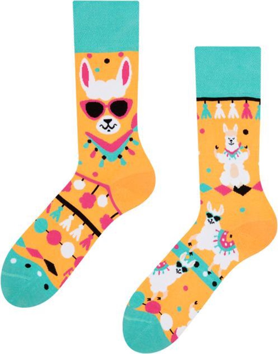 Good Mood Sokken - Cool Lama - Unisex Maat 43-46