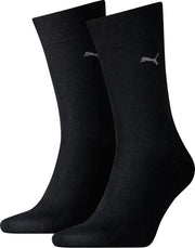 PUMA Classic Sok Heren Sok - 2 pack - Zwart - Maat 43-46