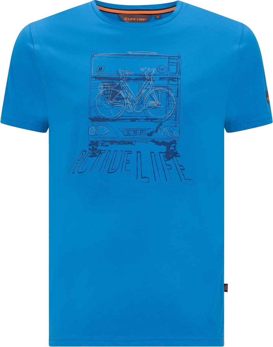 Niels Heren T-shirt - Royal Blue