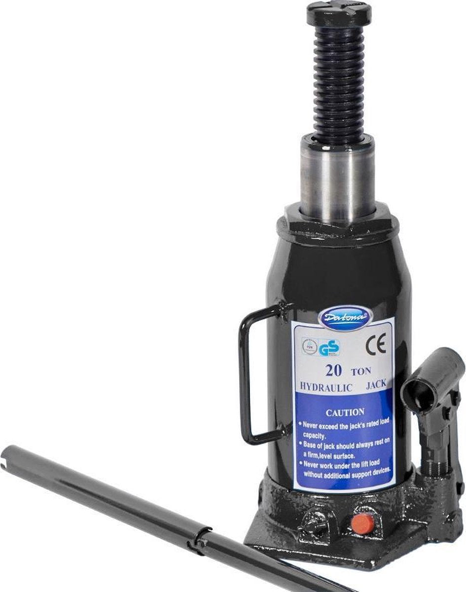 Datona® Potkrik - 20 ton - Zwart