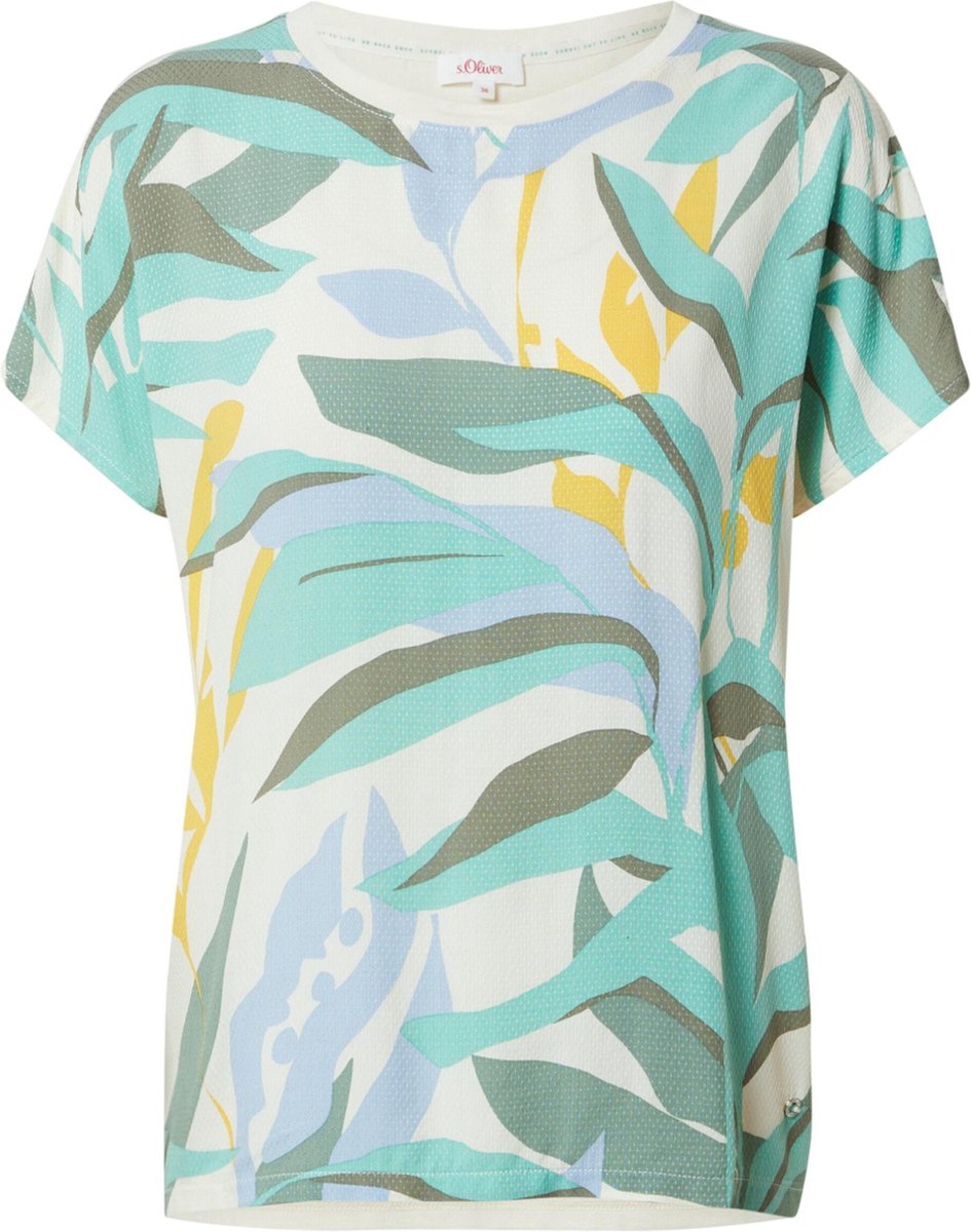 S.oliver shirt Crème-34 (Xs)