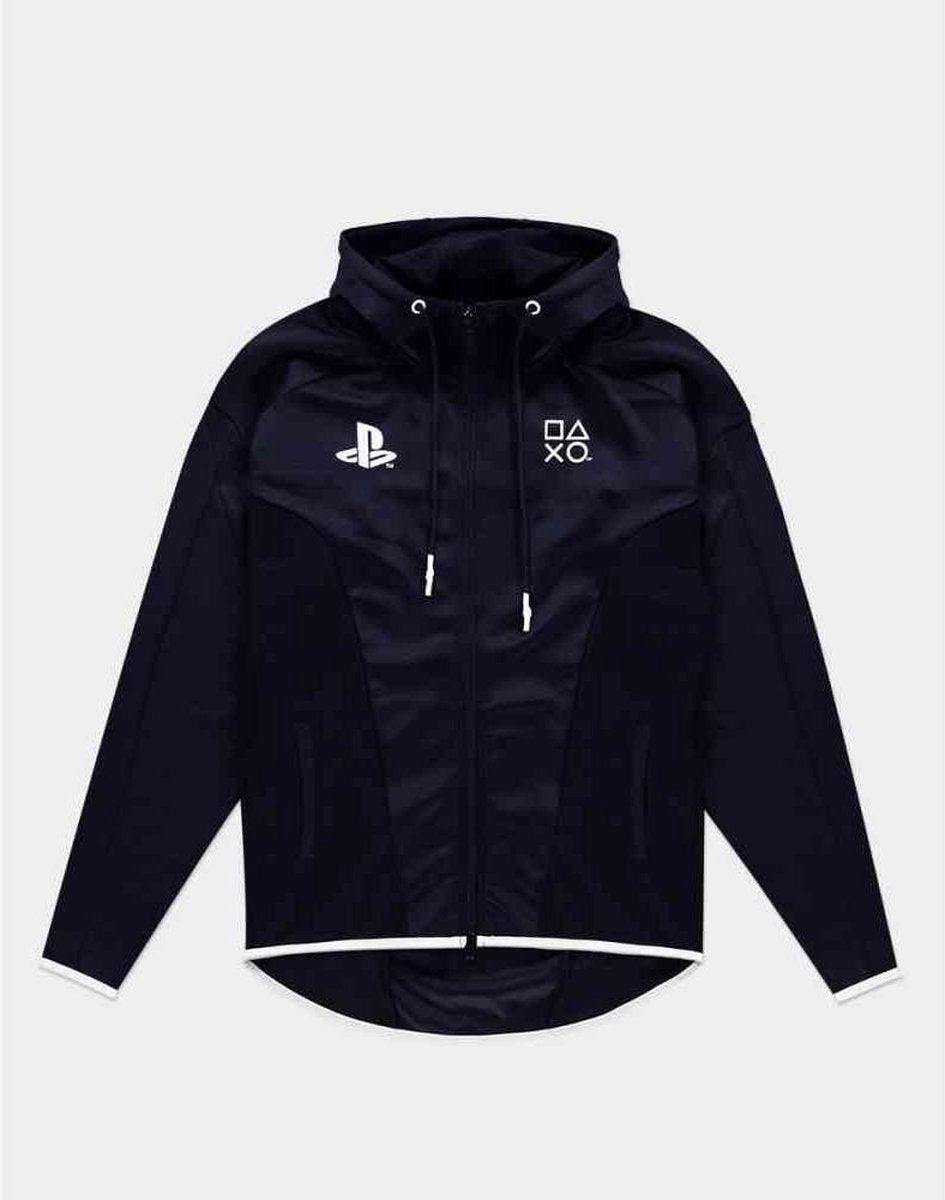 Sony PlayStation Black White Teq Hoodie M