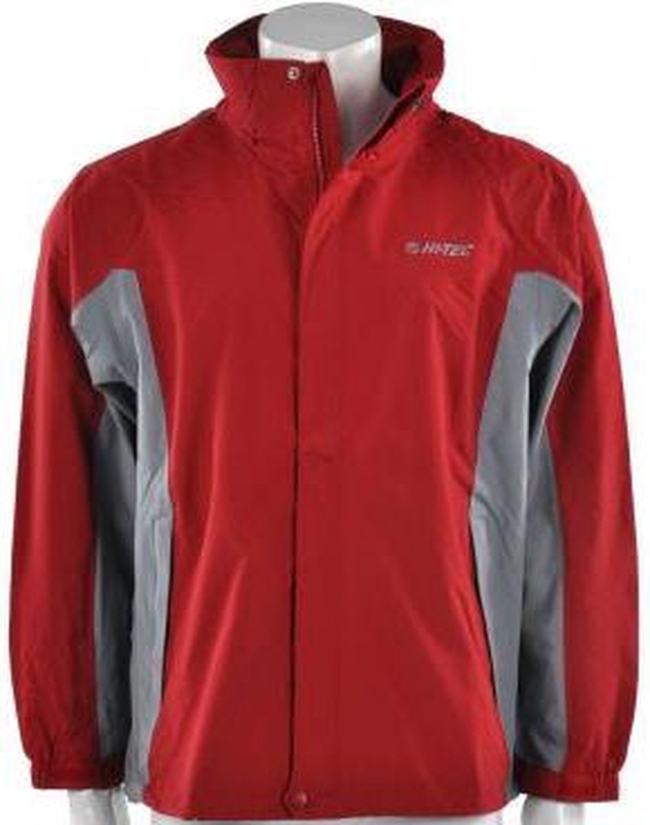 Hi Tec - Sportjas -  Algemeen - Maat S - M - Rood;Grijs