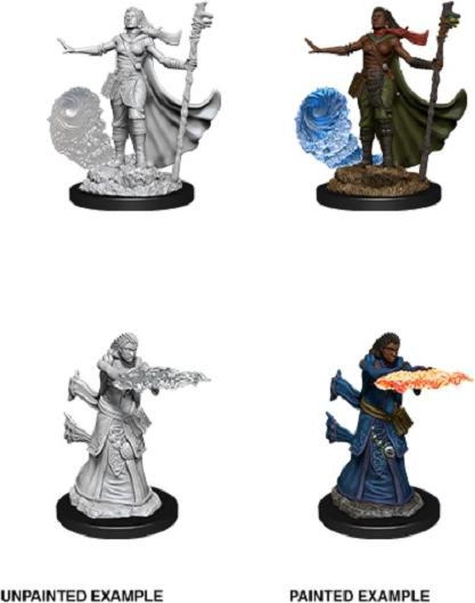 D&D Nolzur's Marvelous Miniatures Human Wizard Female 2