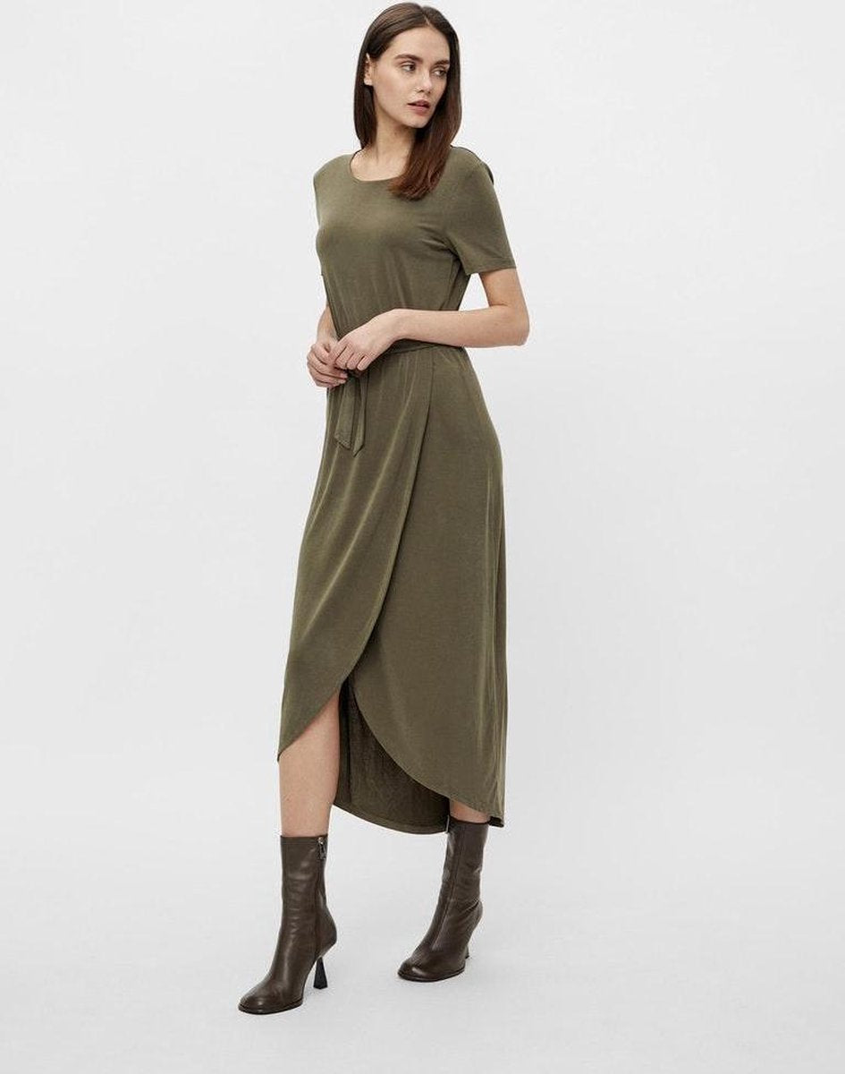 Objannie Nadia S/s Dress Noos 23031011 Forest Night
