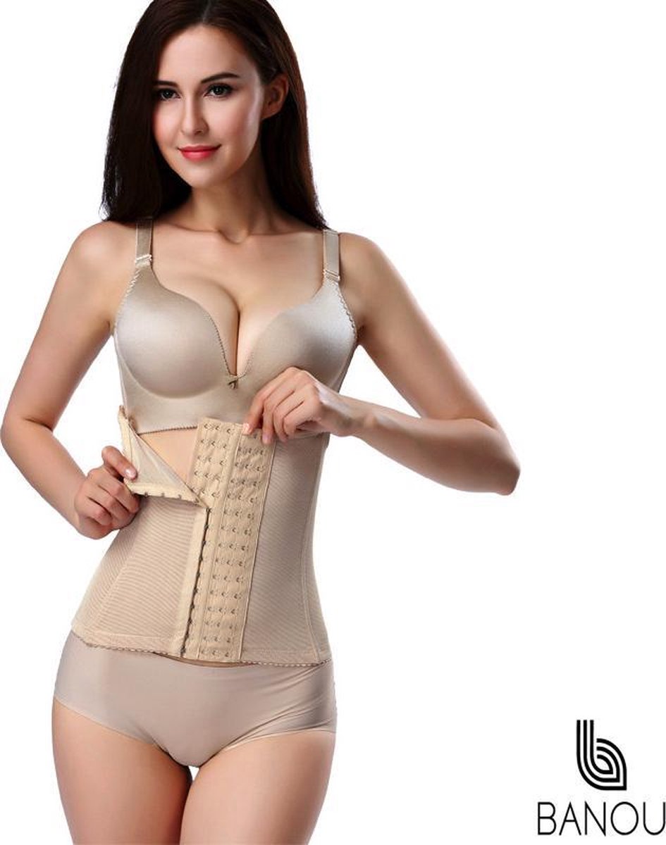 Waist Trainer Corset - XL - nude