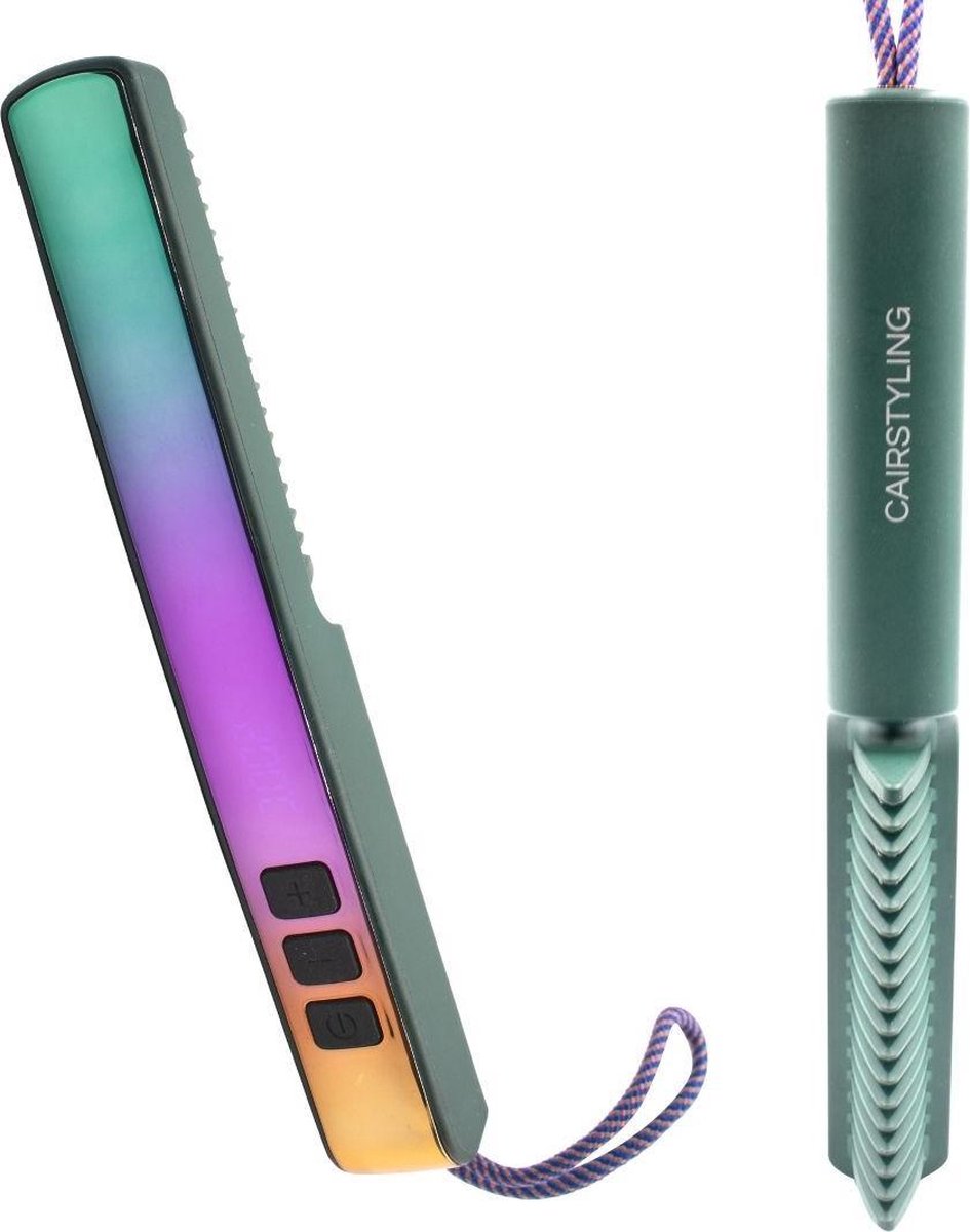 CAIRSTYLING Wireless Beard Styler - Wireless - Trending New 2021 - Beard & Hair Styling - Hot Iron Beard Brush - Baardkam Draadloos - Oplaadbaar via USB