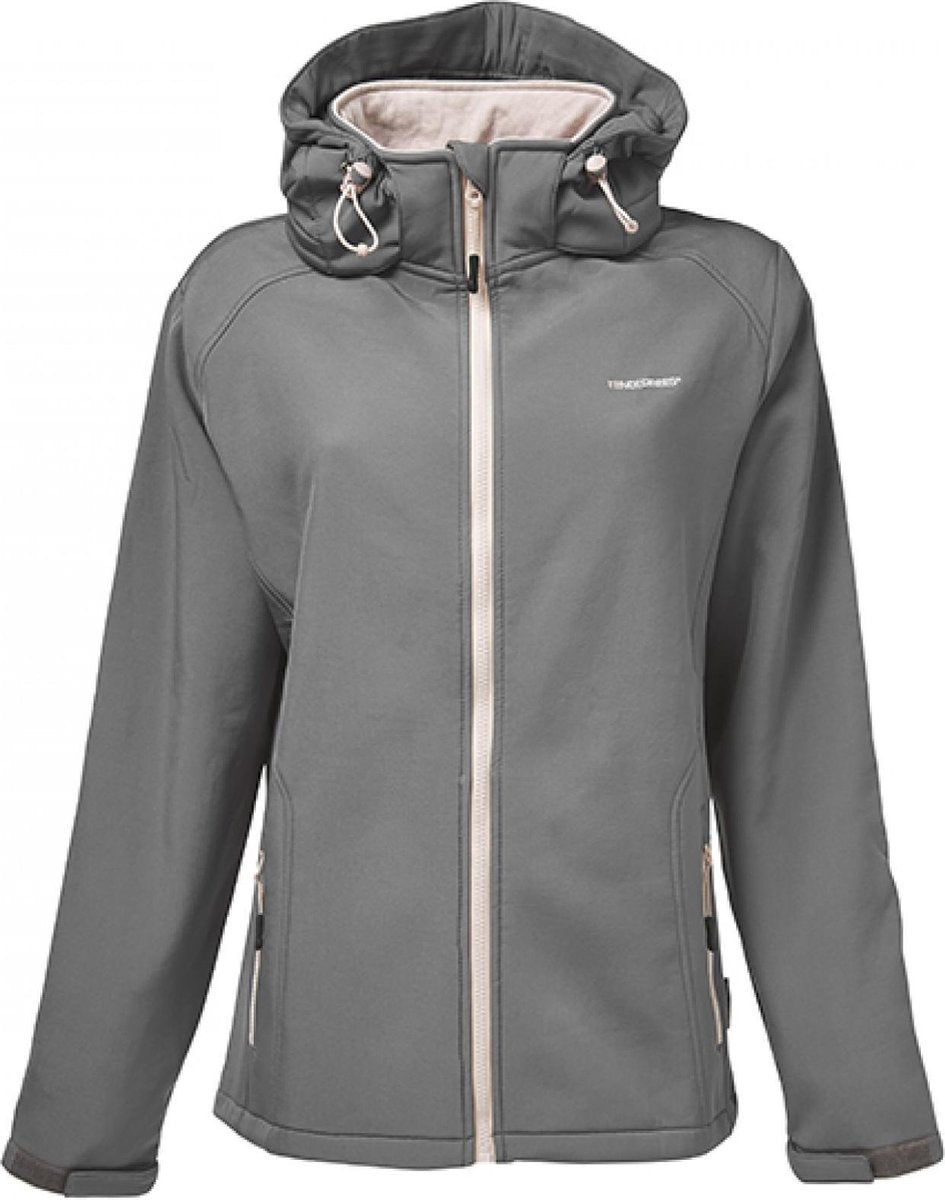 Gevavi Ten Degrees - GT12 Dinara Softshell voor Dames - Waterproof Jas - Grijs - Maat XL