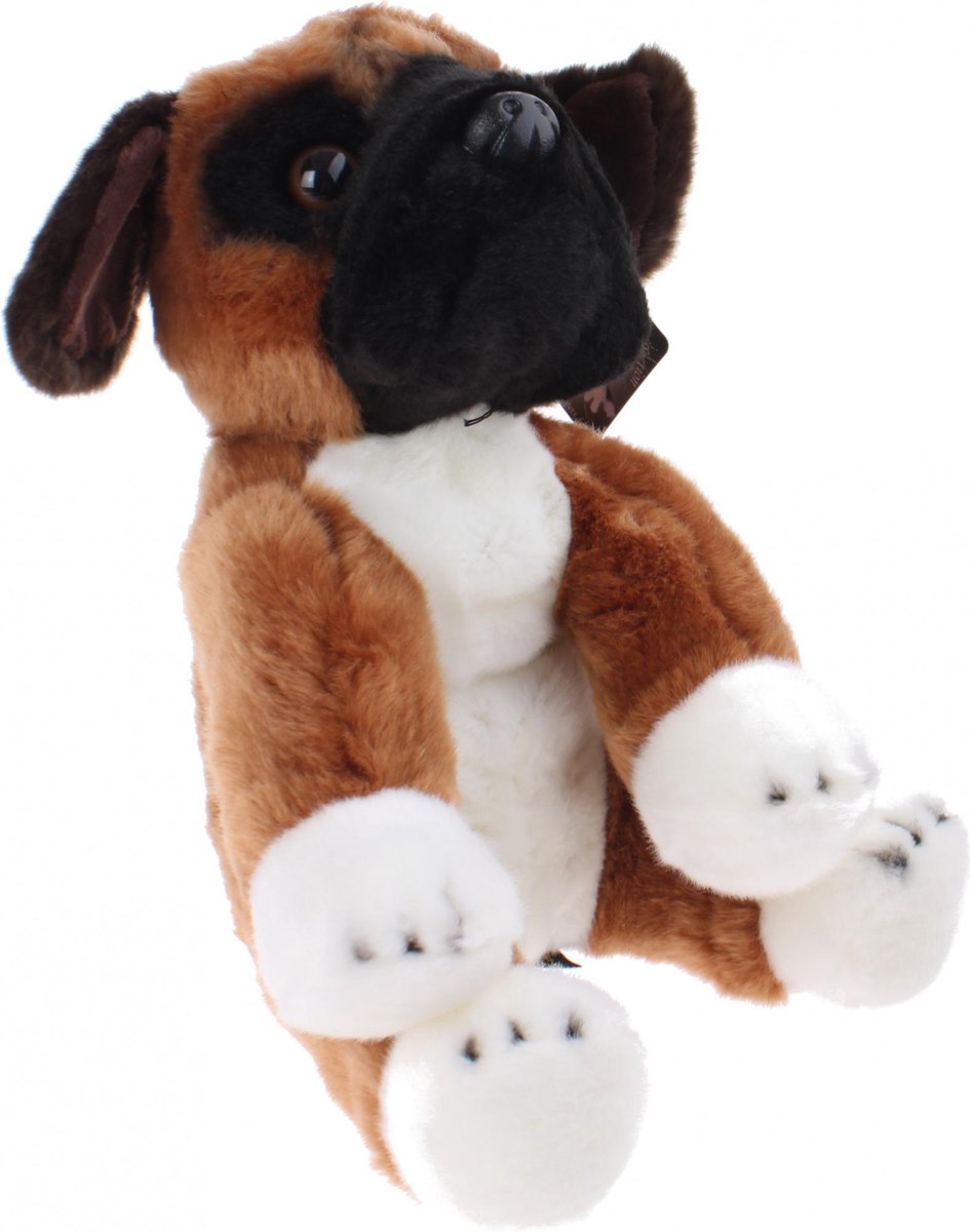 Bicolini Knuffel Boxer 30 Cm Pluche Bruin