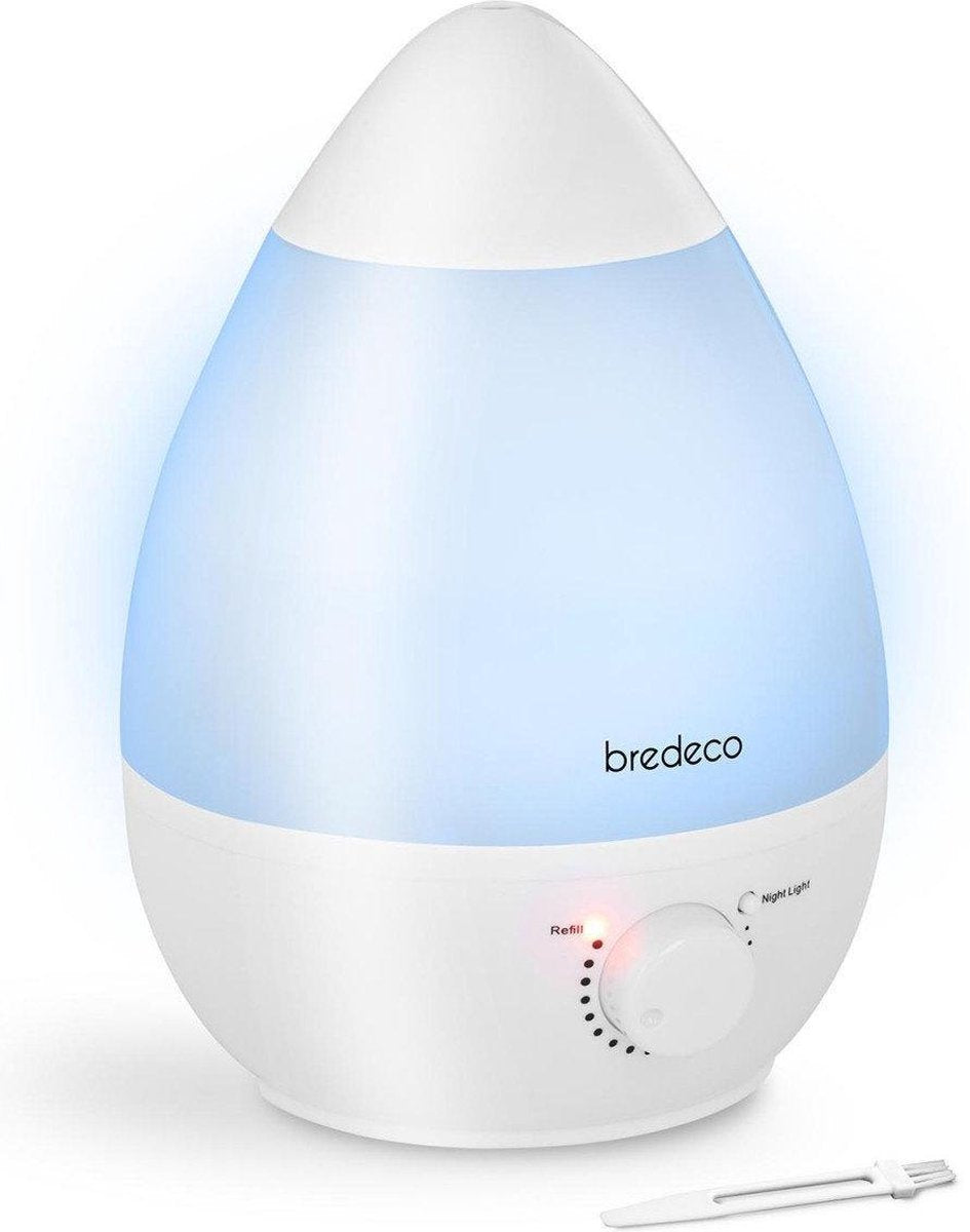 Bredeco Luchtbevochtiger met LED verlichting