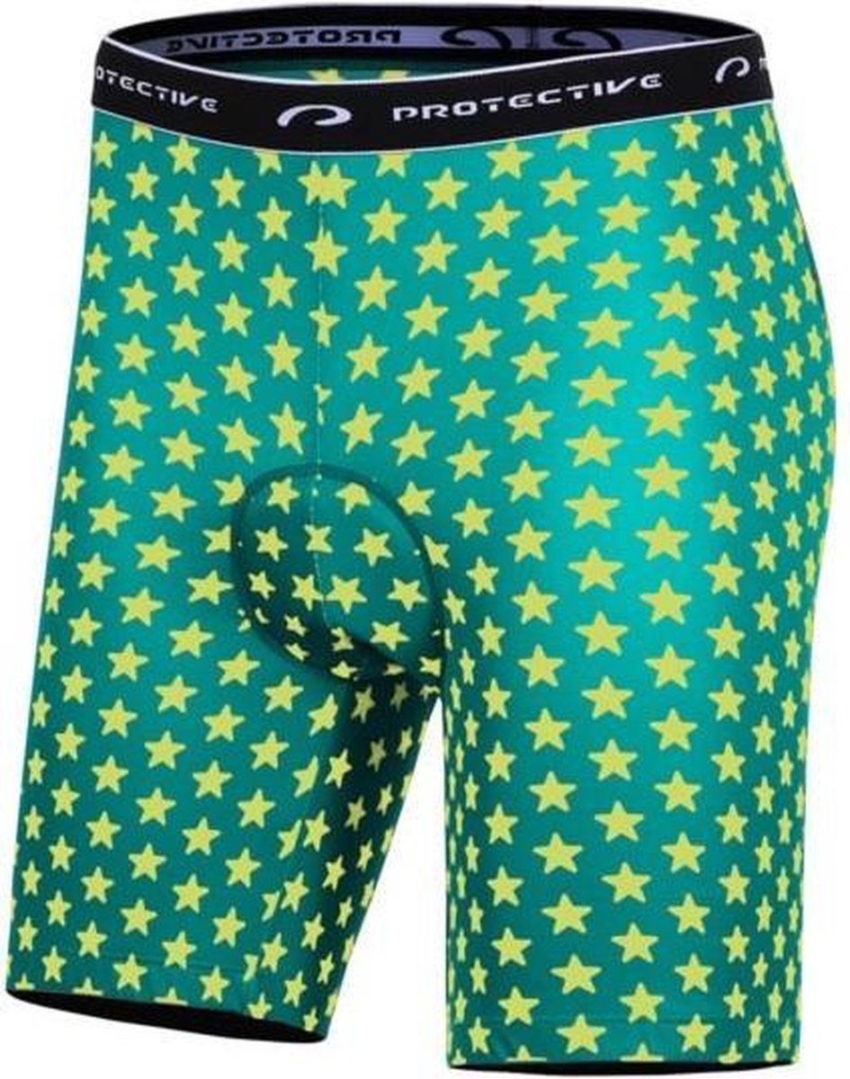Protective Fietsbroek P-meteor Heren Polyester Groen Maat S