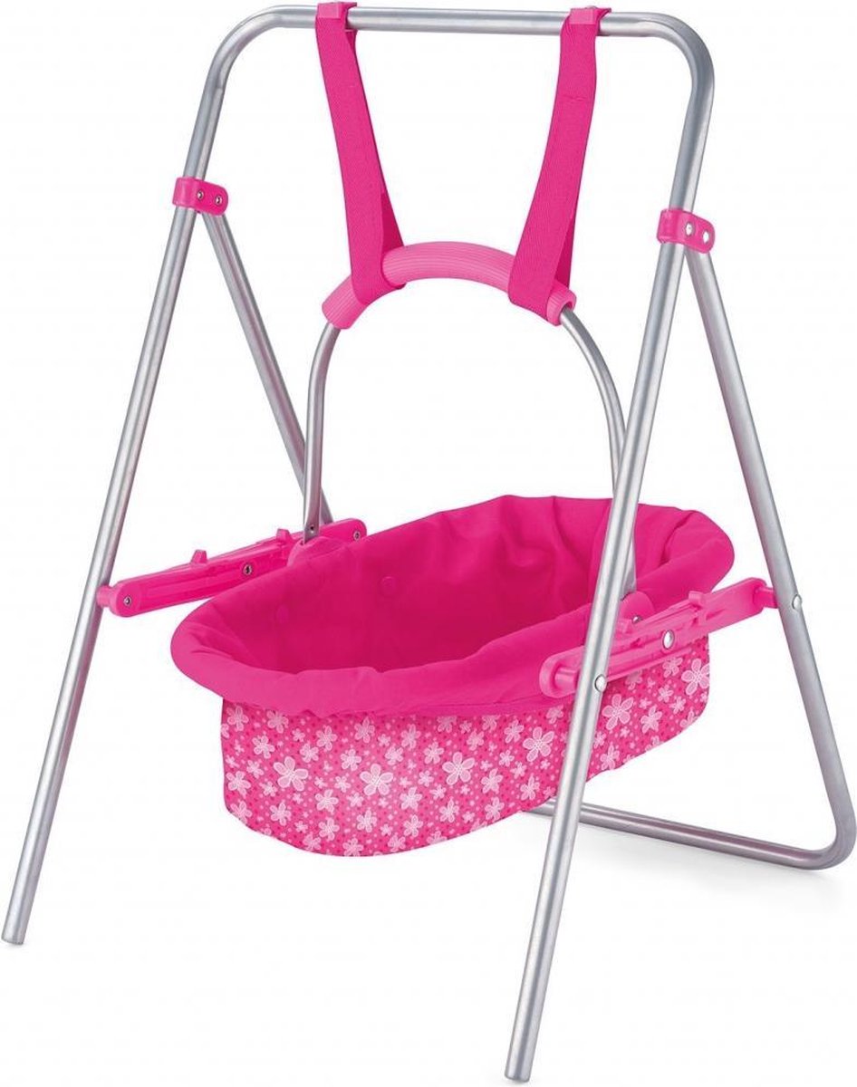 Toyrific - Schommel -  Schommelbed Doll Swing Meisjes Roze 51 X 33 Cm