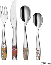 WMF Kinderbestek Lion King - 4-delig - RVS