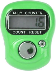 Firsttee Digitale Scoreteller - Compact - Teller - Personenteller - Handteller - Counter strike - Tally counter - Golf sport - Slagenteller - Golf accessoires - Golftrainingsmateriaal - Golf training - Golftrolley - Cadeau - Golfset - Lichtgroen