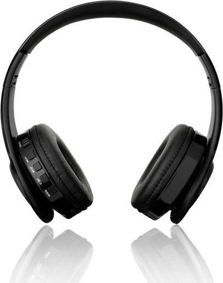 GadgetBay BTH-818 Over-ear draadloze bluetooth Stereo Koptelefoon Headset - Microfoon Zwart