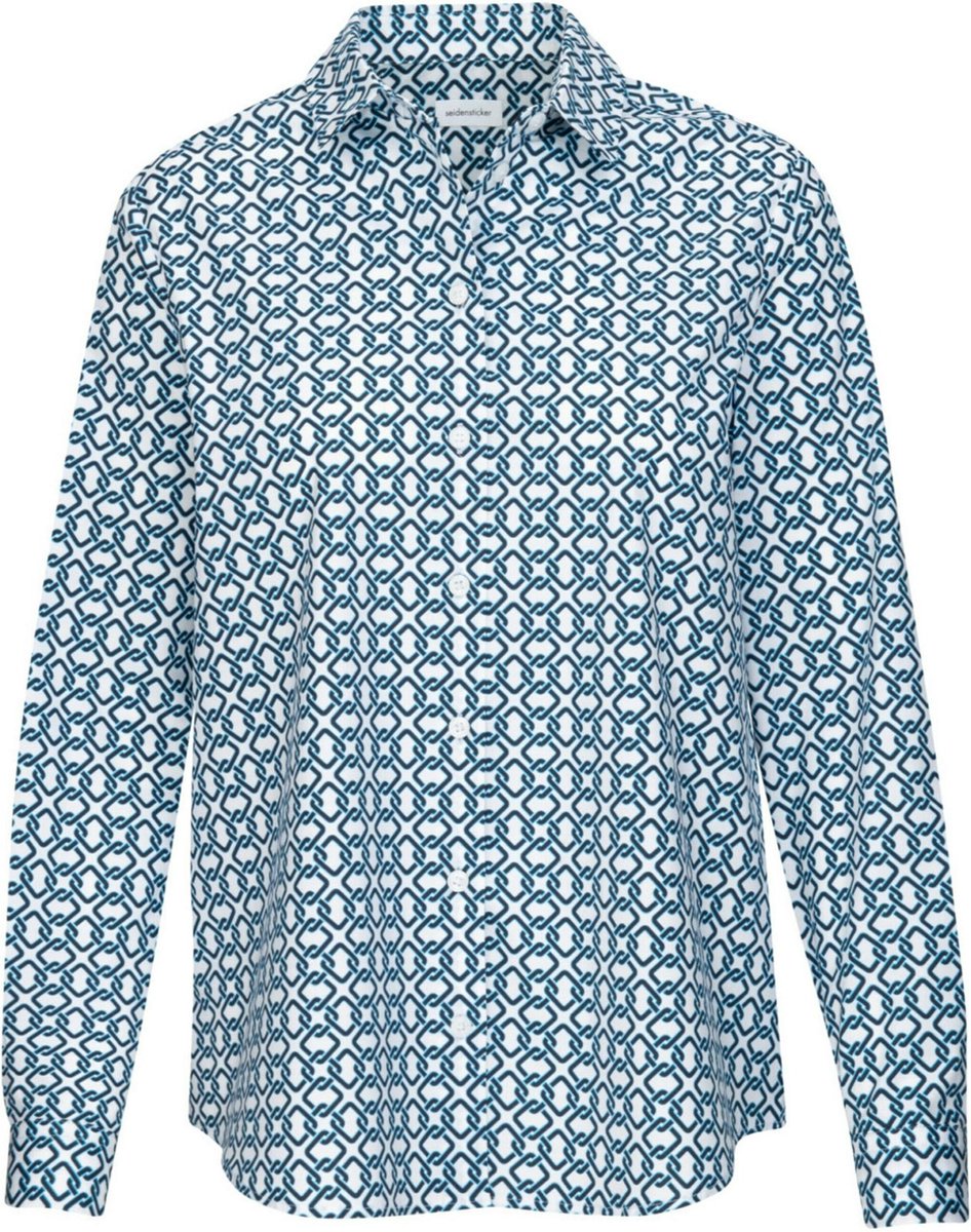 Seidensticker blouse Lichtblauw-34 (Xs)