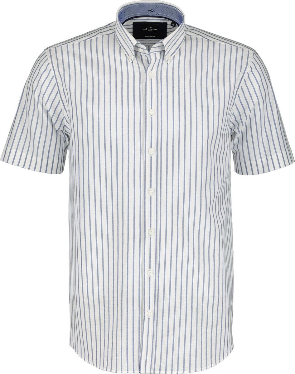 Jac Hensen Overhemd - Modern Fit - Wit - 3XL Grote Maten
