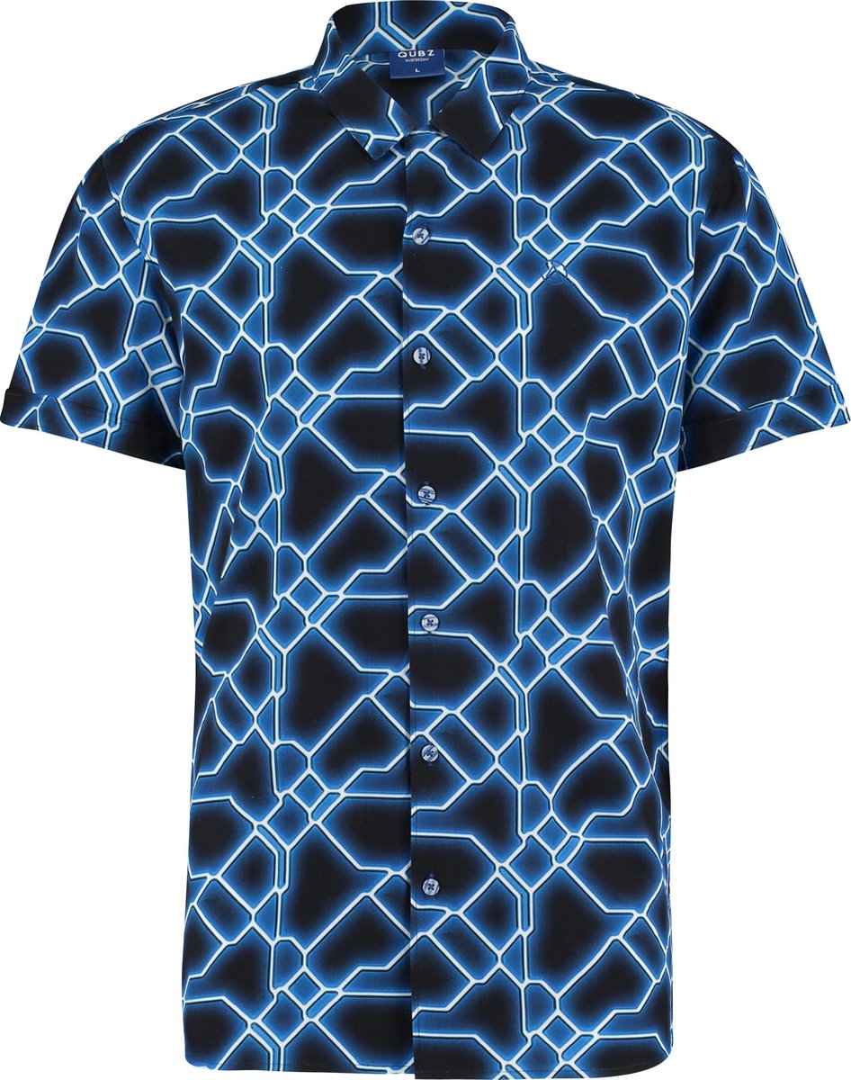 Qubz - Overhemd - 037 Navy