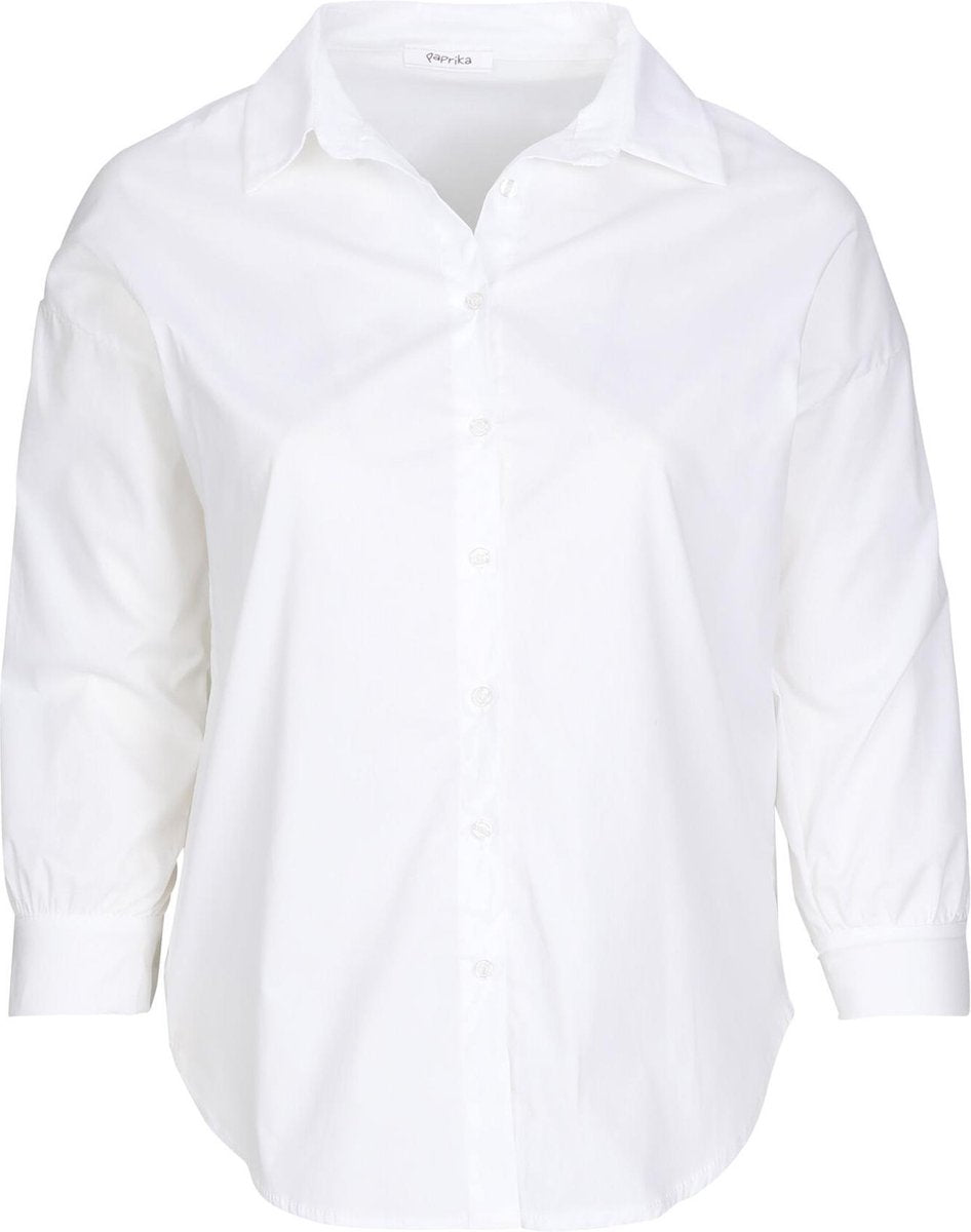 Blouse met hamermouwen