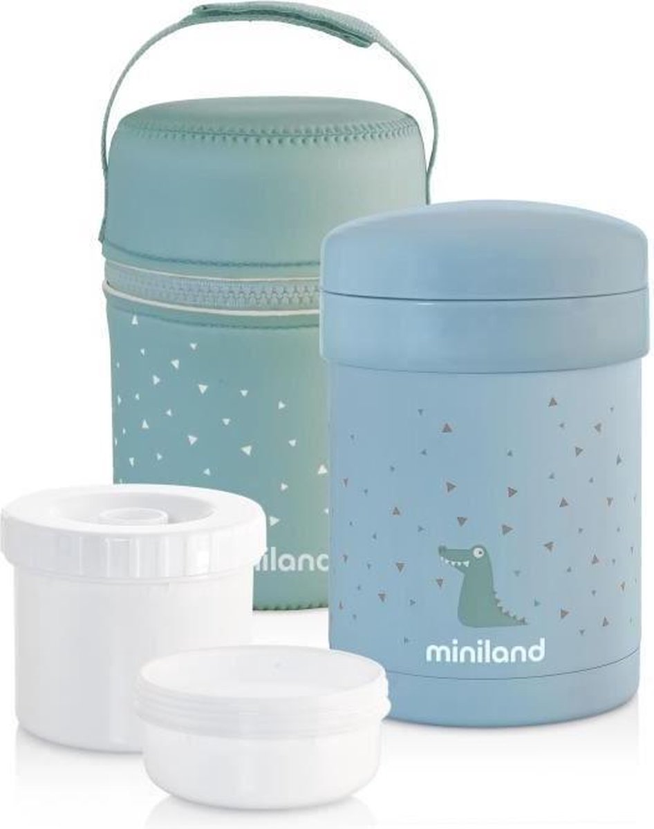 MINILAND - Thermoskan voor puree en vast voedsel met hermetica