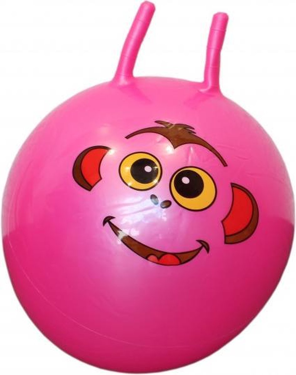 Lg-imports Skippybal Dierengezicht Junior 48 Cm Roze