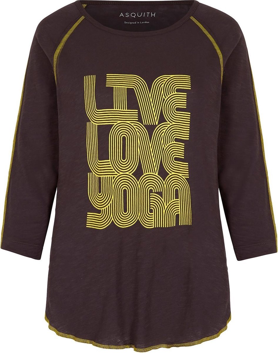 Shirt "Boogie T" - storm grey/lemonade S Loungewear shirt YOGISTAR