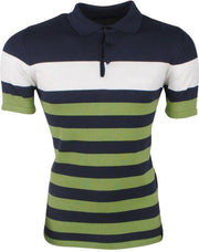 Ferlucci - Exclusieve Heren Polo - 100% Katoen - Lucca - Groen