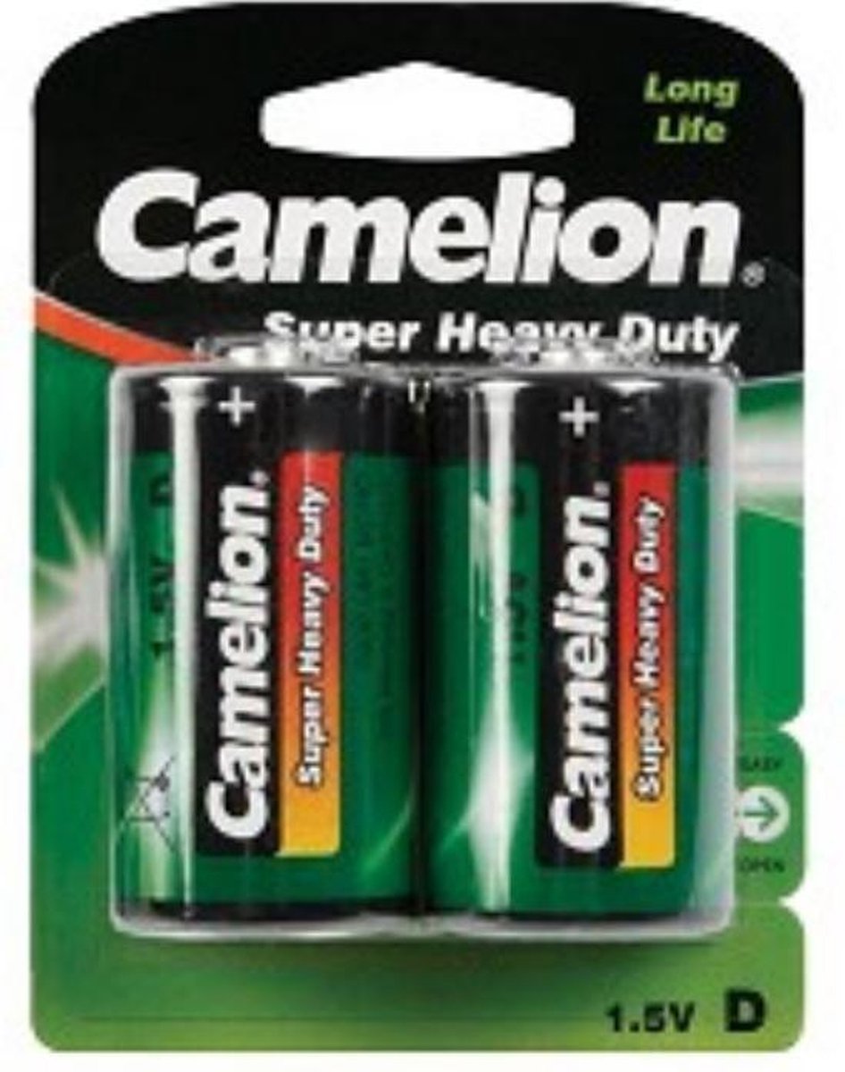 Batterij Camelion 1.5v D R20P Mono UM1 (hangverpakking)